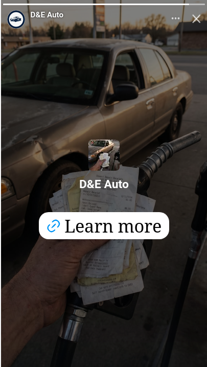 D&E Auto concept one, Stories