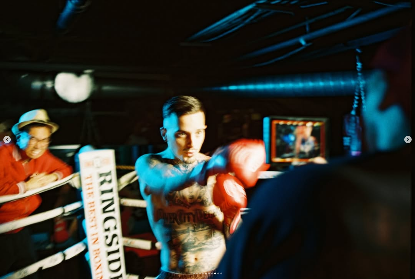 Boxing gym advertising creative, frame 2